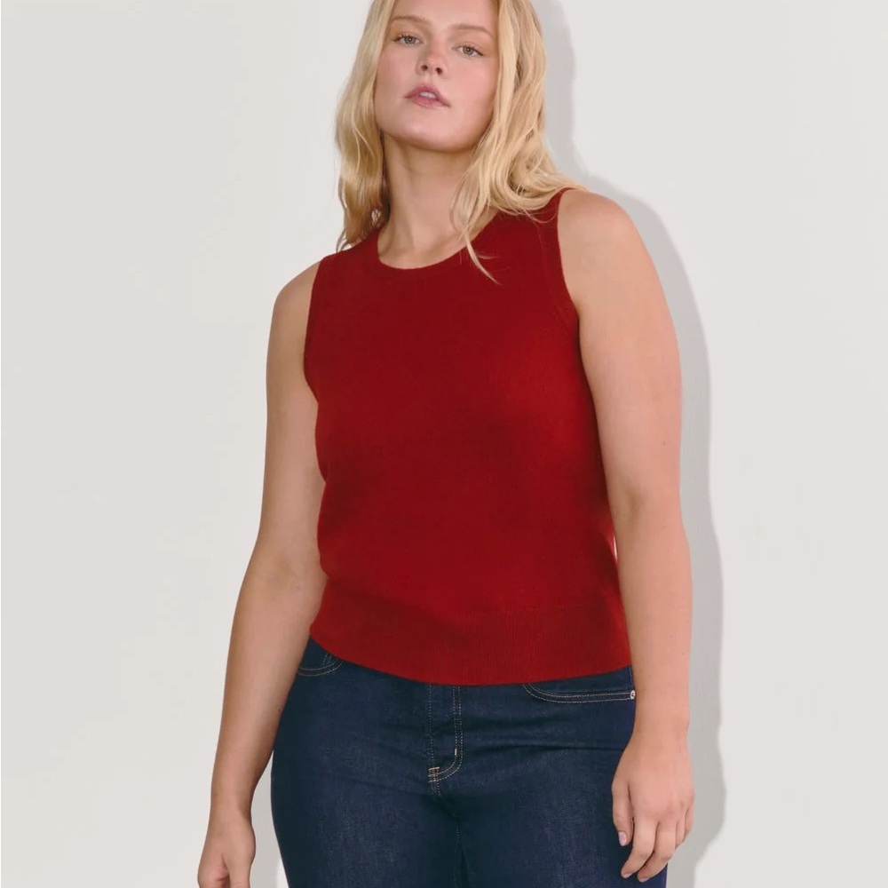 Everlane Classic Tank in Cashmere